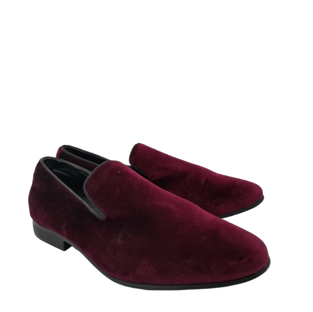 Steve Madden- Laight Burgundy Velvet Loafer